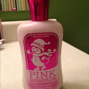 Bath and body works lotion. Pink sugarplum. New!
