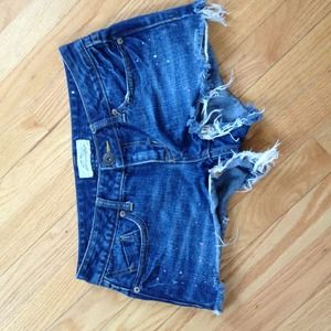 Jean shorts