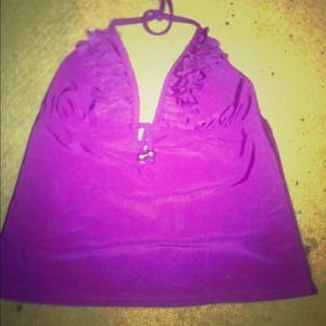 Purple Tankini Top