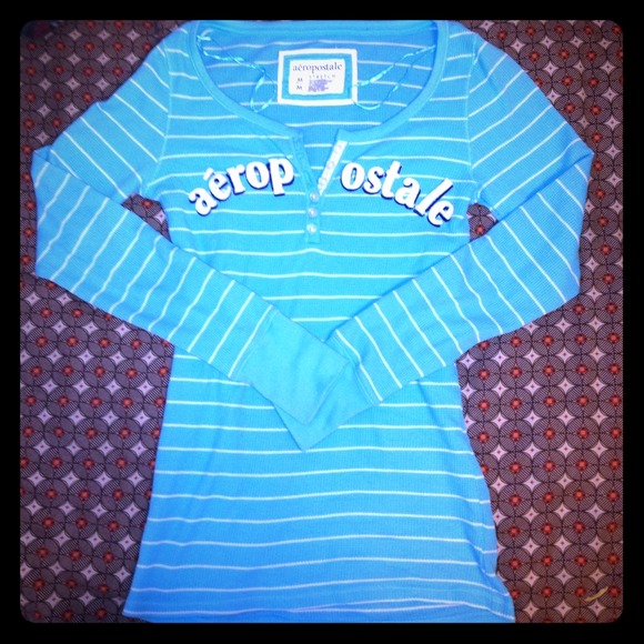 Aeropostale thermal button up