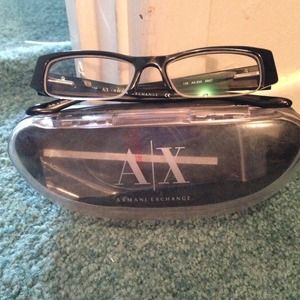 Authentic Armani exchange fashion glasses