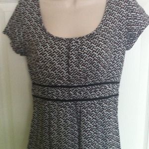 Ann Taylor small. Very flattering waist detail.