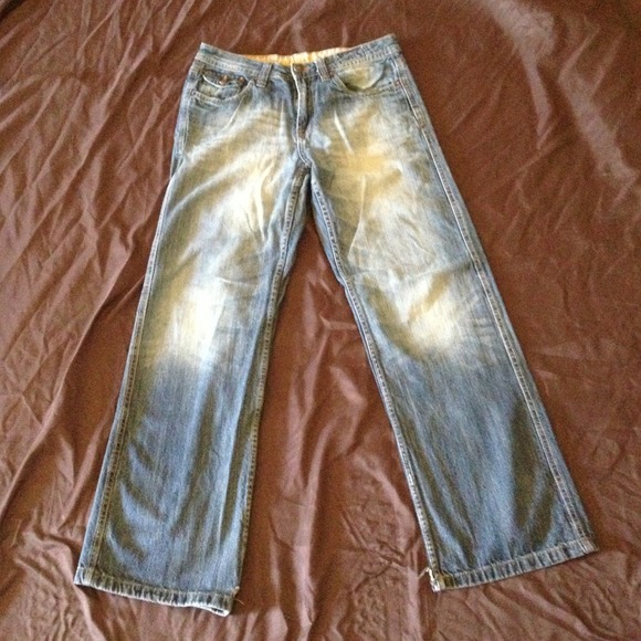 Distressed Bootcut Jeans W30 I32