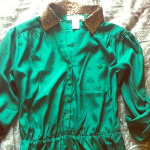 💢Price Reduced!💢 Emerald green dress