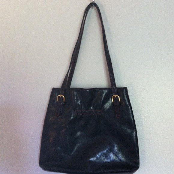 Black hand bag