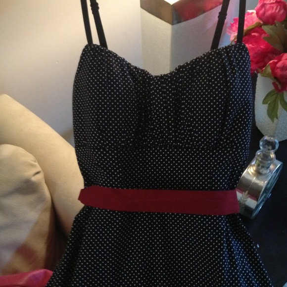 ♥Black polka dot dress♥ - Picture 4 of 4
