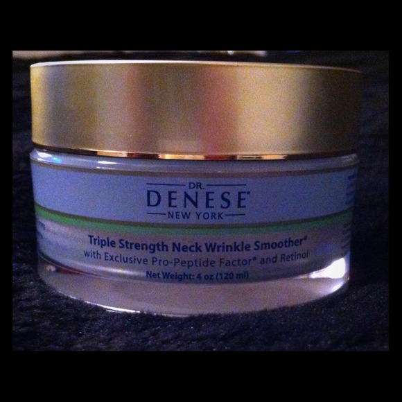 SOLD dr denese triple strengh neck wrinkle smooth.
