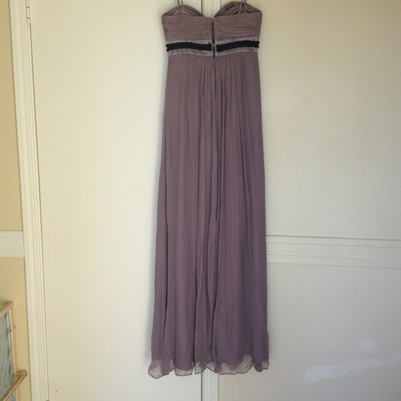 BCBG silk with overlay evening gown size 2 - Picture 4 of 4