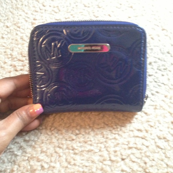 Micheal Kors Wallet blue, Authentic!
