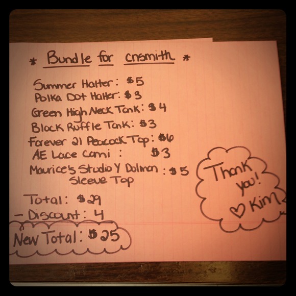 Bundle for @cnsmith!