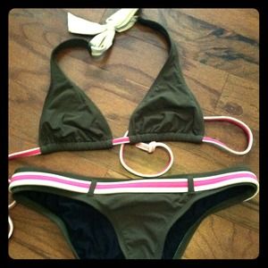 Prep-kini! Classic sorority colors!