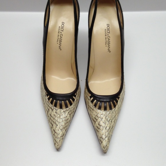 Dolce & gabbana snake pump 38.5