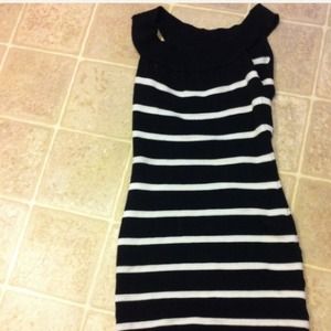 Bundled!! Dolce Vita Black and White Striped Dress