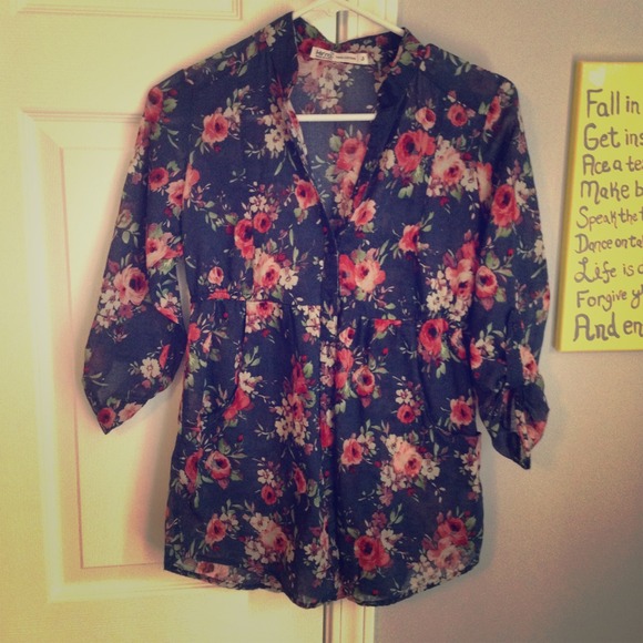 ❌SOLD❌ Floral Kirra Button-Up Shirt