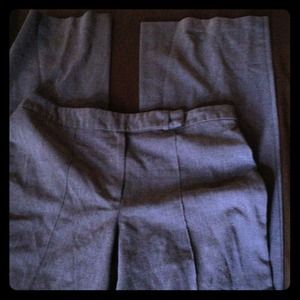 Gray dressing pants from modern essentials