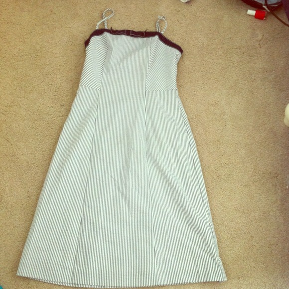 Isaac Mizrahi for Target Seersucker Striped Dress