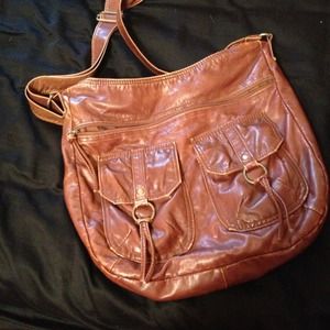 Brown Leather Cross Body