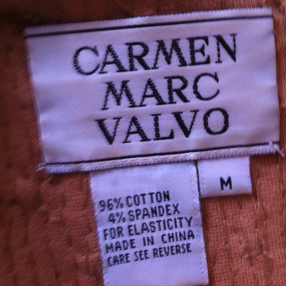 Carmen Marc Valvo authentic gold dress - Picture 2 of 2
