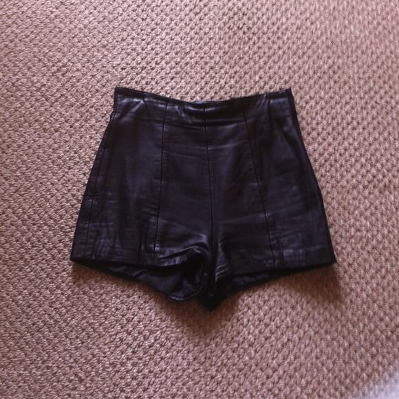 North beach leather hot pants