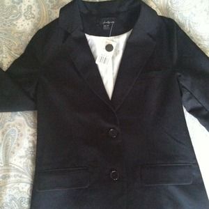 Black lined blazer