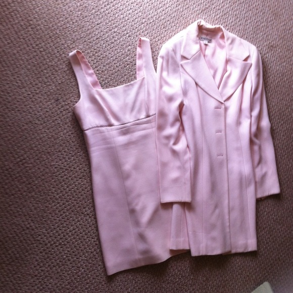 Bebe pink dress with jacket - Picture 1 of 1