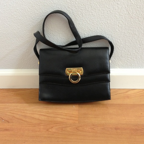 Ferragamo black purse