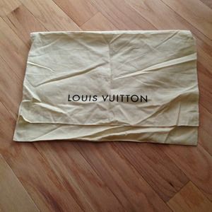 Authentic Louis Vuitton dust bag