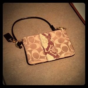 Coach wristlet
