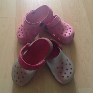 Crocs and Minnie shoe bundle