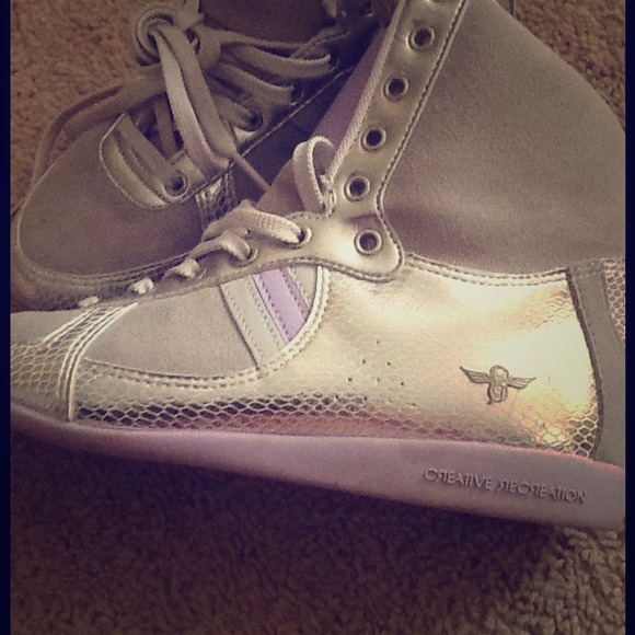 High top creative recreation sneakers