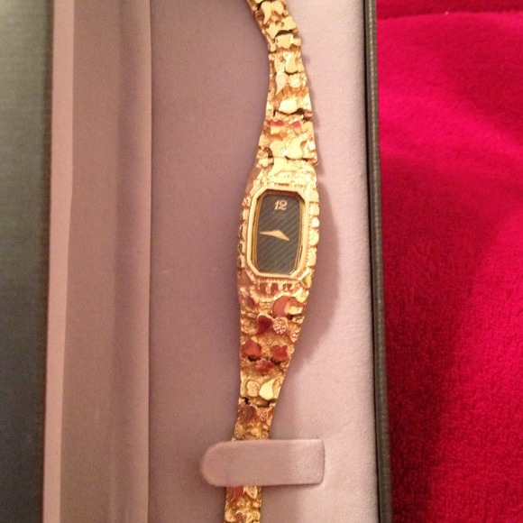 Seiko gold nugget watch