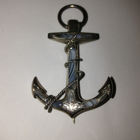🚫🚫ON HOLD🚫🚫Antique Victorian Era Anchor Brooch