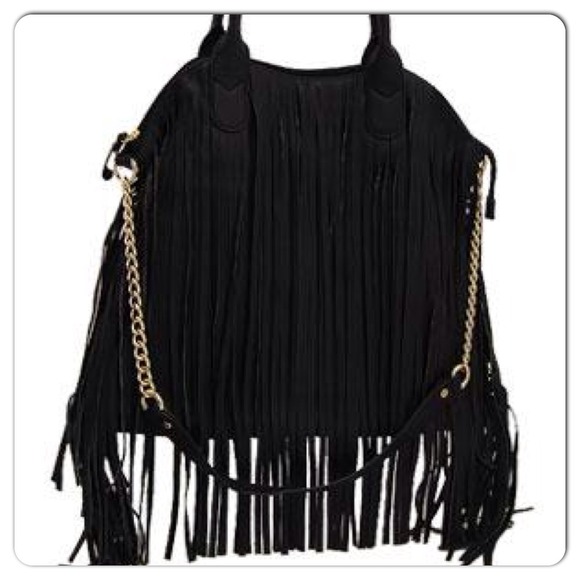 ❗BACK BY POPULAR DEMAND❗👜FAUX LEATHER FRINGE BAGS - Picture 2 of 4
