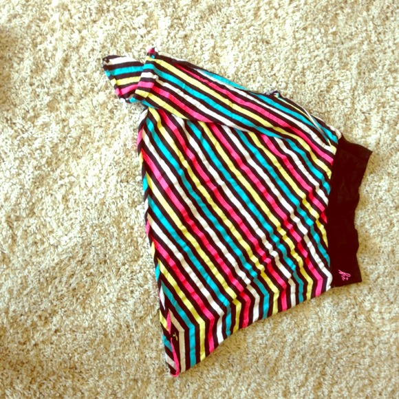 Striped skirt