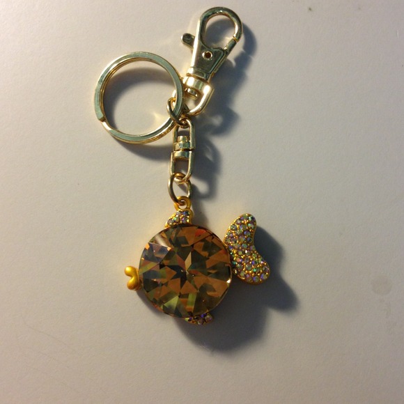 Crystal Key Chain-Fish design - Picture 1 of 3