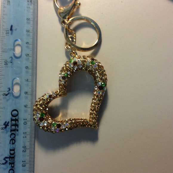 Crystal purse charm / key chain - Picture 3 of 4
