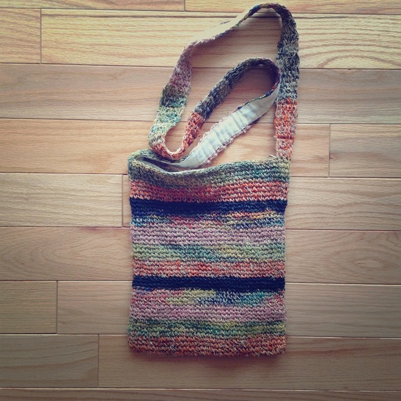 SOLD Boho Side Purse
