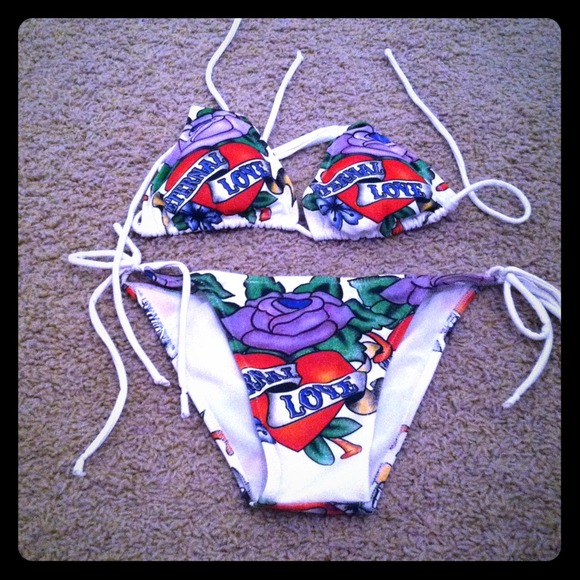 Ed hardy swim suit