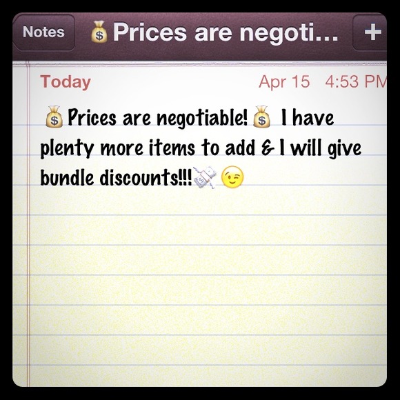 💰Prices are Negotiable!