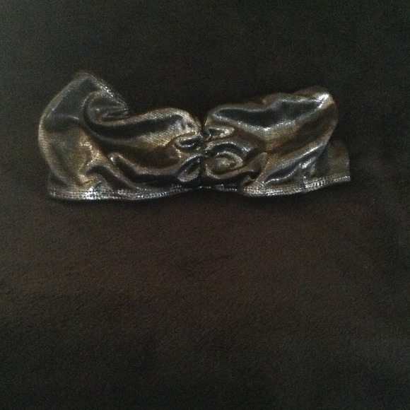 Metallic tube top