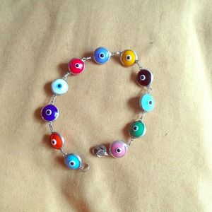 Evil eye bracelet