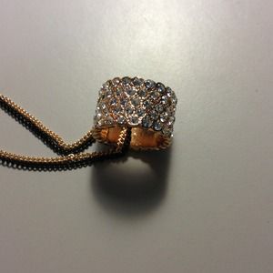 32" necklace full Diamond design