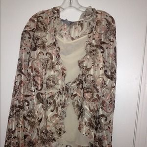 Long sleeve blouse