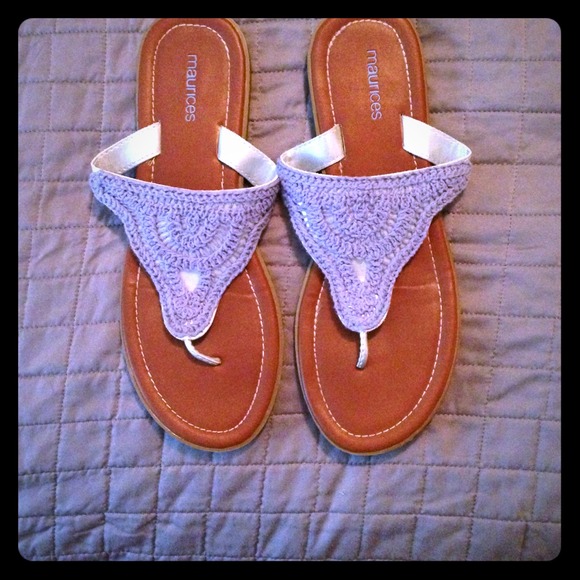 ♥Bundled♥Lavender flip flops