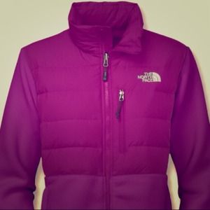 New North Face Denali Down Purple Jacket