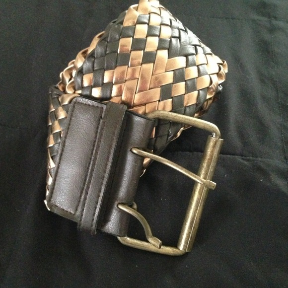 Gold & Chocolate belt