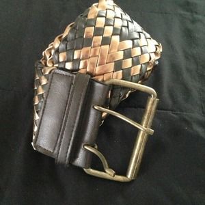 Gold & Chocolate belt