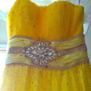 Yellow Prom Dress