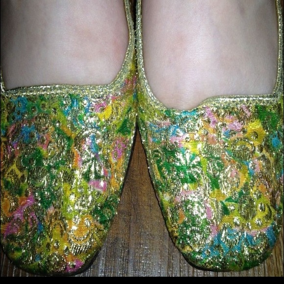 🌟VINTAGE SPARKLE BALLET FLATS SIZE 7🌟