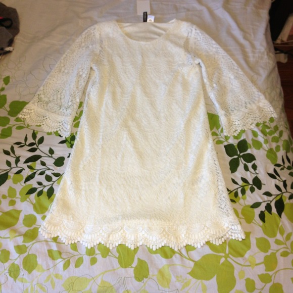 H&M crotchet dress